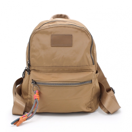 Mochilas para Mujer Pequenas en Nylon Camel