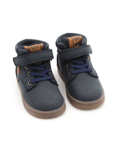 Botas montaña niño con velcro