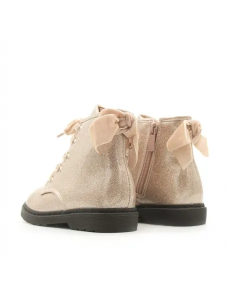 botas militares con lazo