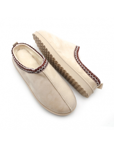 Zuecos de pelo invierno