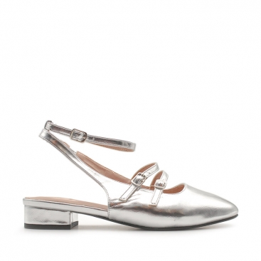 Zapatos talla 43 mujer plata