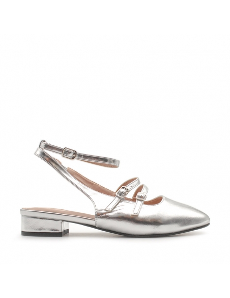 Zapatos talla 43 mujer plata