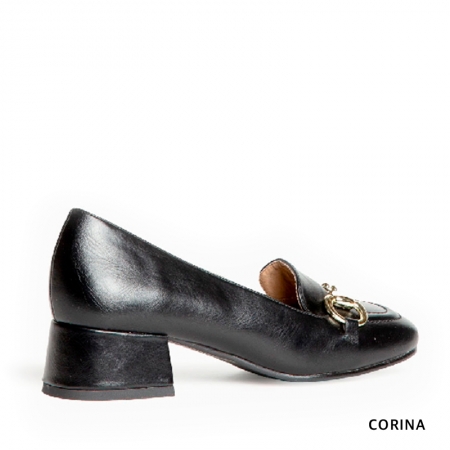 mocasines negros para mujer​