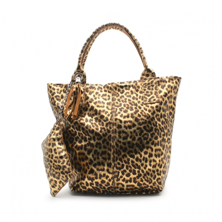 Bolso Shopper Dorado