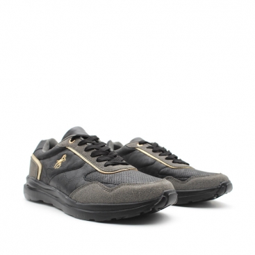 zapatillas hombre casual negras​