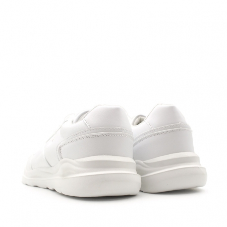 zapatilla casual blanca hombre​
