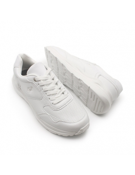zapatillas blancas casual hombre​