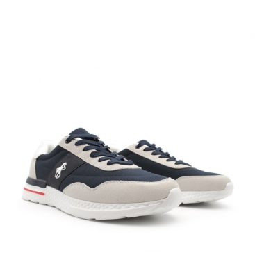 sneaker azul hombre​