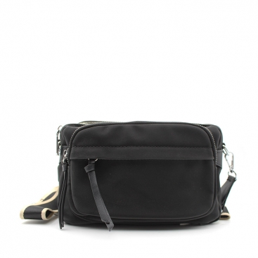 Bolso bandolera negro clásico