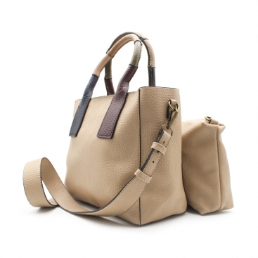 Bolso beige casual