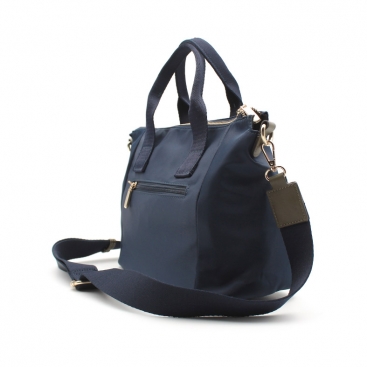 Bolso tipo shopper azul