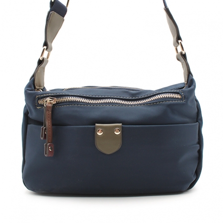 Bolso práctico azul