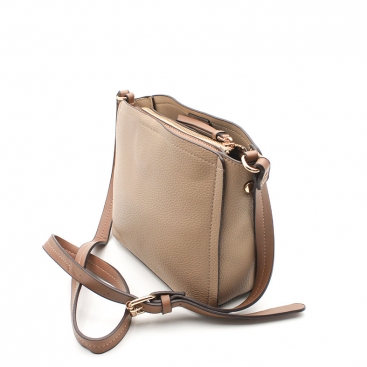 bolso taupe de vestir