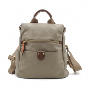 Mochila anti-robo beige