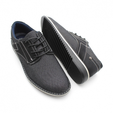 Zapato negro hombre casual