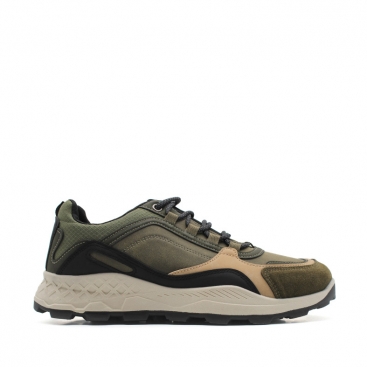 Zapatillas trekking hombre verde