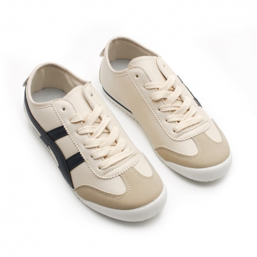 Zapatillas casual mujer beige