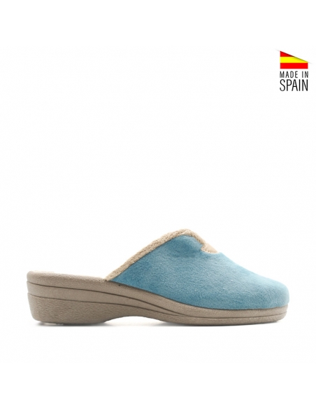 zapatillas destalonadas con cuña