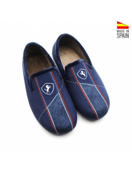 Zapatillas de Casa Azul Marino