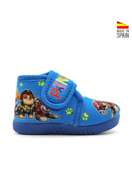 Zapatillas abotinadas para casa