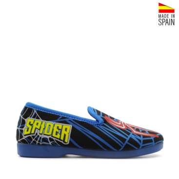 Zapatillas hogar Spiderman azul