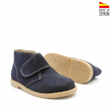 botas safari niño​ azul marino