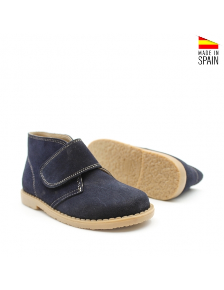 botas safari niño​ azul marino