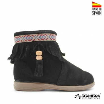 botin flecos nina