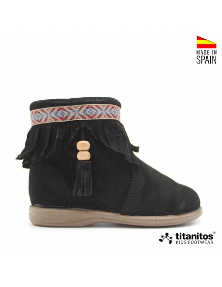 botin flecos nina