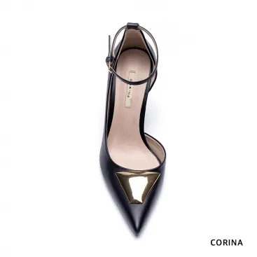 zapatos de tacon negro mujer​