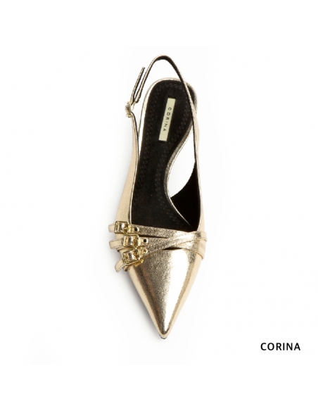 zapatos hebilla mujer tacon​