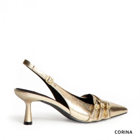 zapatos dorados boda​