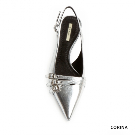 zapatos hebillas plata