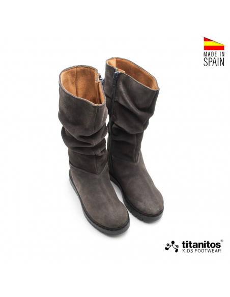 botas arrugadas serraje