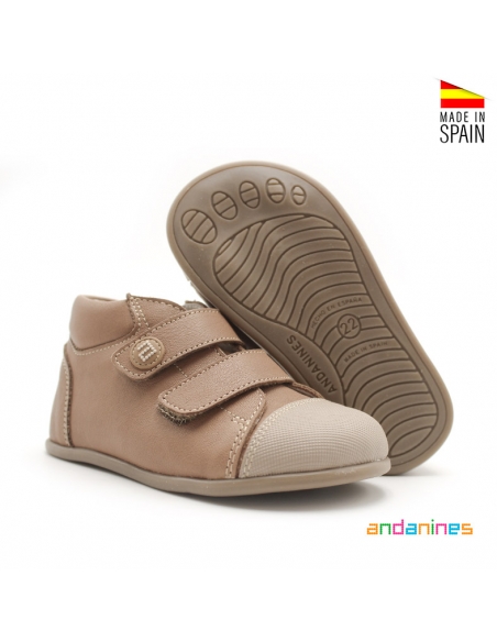 Botines Piel Flexible Bebé