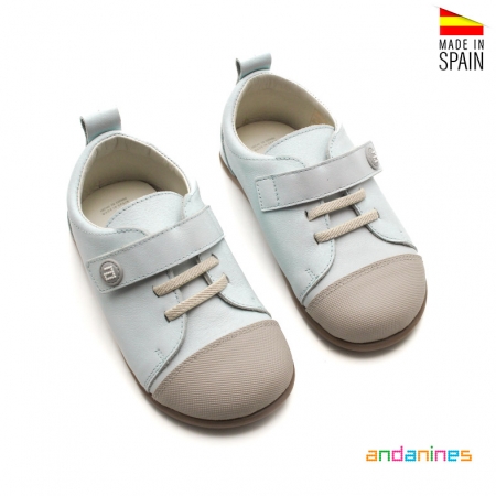 Zapato Respetuoso Andanines celeste