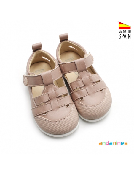 Calzado barefoot transpirable niña