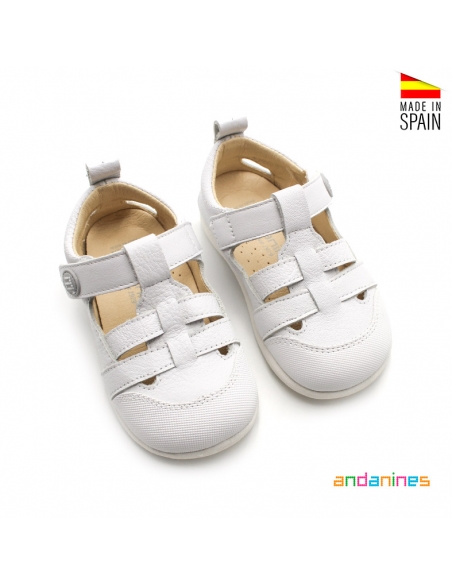 Zapatos ergonómicos verano blanco