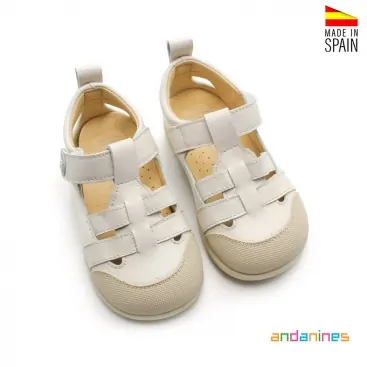 Zapatos barefoot niños piel