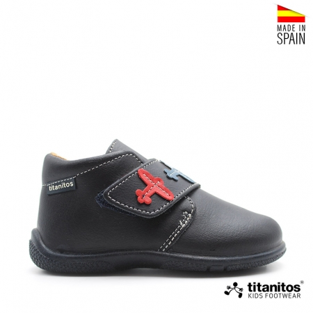 zapato abotinado niño