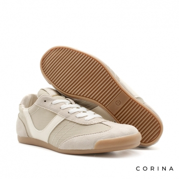 zapatilla urbana beige