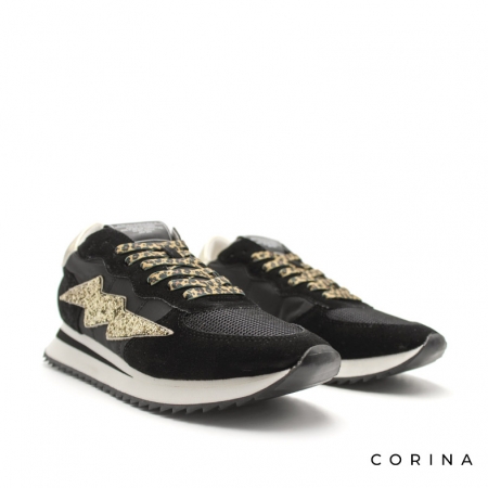 Deportivas Negras Corina