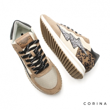 Zapatillas Mujer Estampado Leopardo