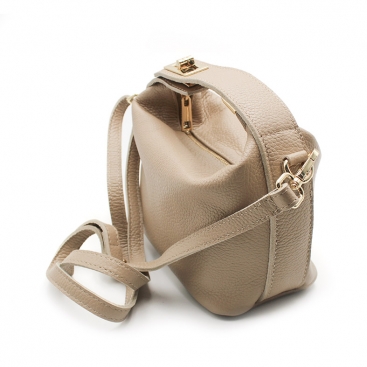 Bolso minimalista beige