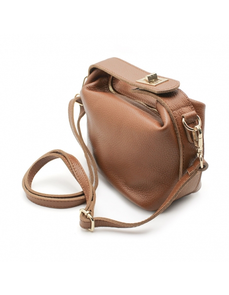 Bolso bandolera piel