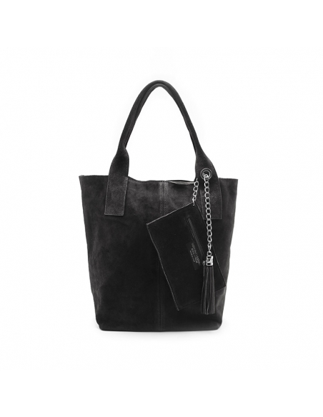 shopper serraje negro