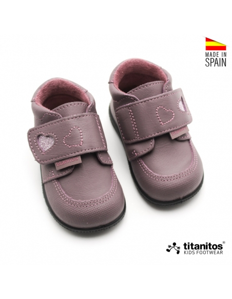 zapato abotinado bebe