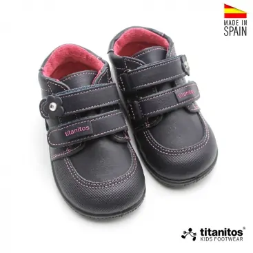 zapato abotinado primeros pasos