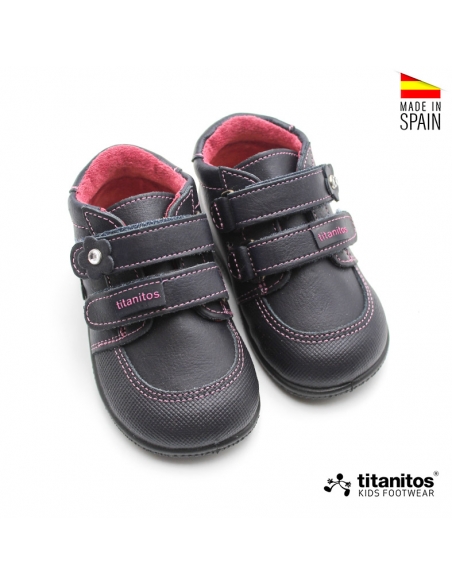 zapato abotinado primeros pasos