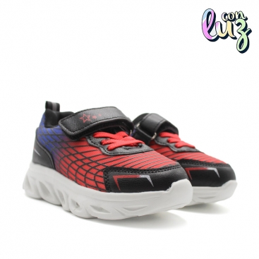 Zapatilla luz Speed Flash rojo